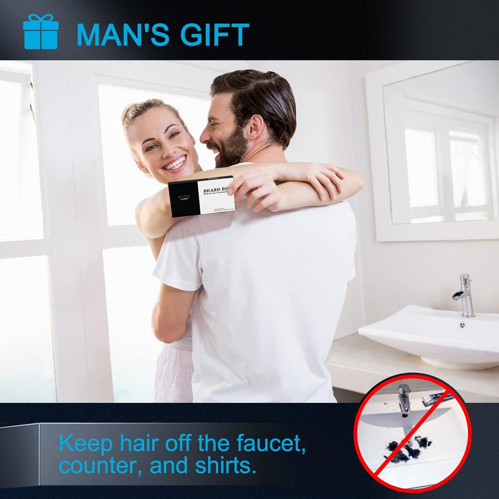 Transform Your Grooming Routine with the Ultimate Beard Bib Apron Hair Catcher – A Must-Have Shaving Accessory for Men!