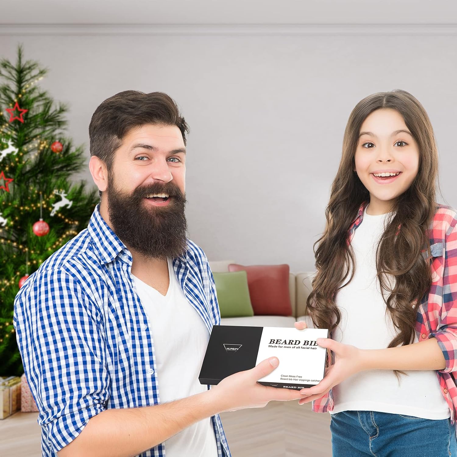 Transform Your Grooming Routine with the Ultimate Beard Bib Apron Hair Catcher – A Must-Have Shaving Accessory for Men!