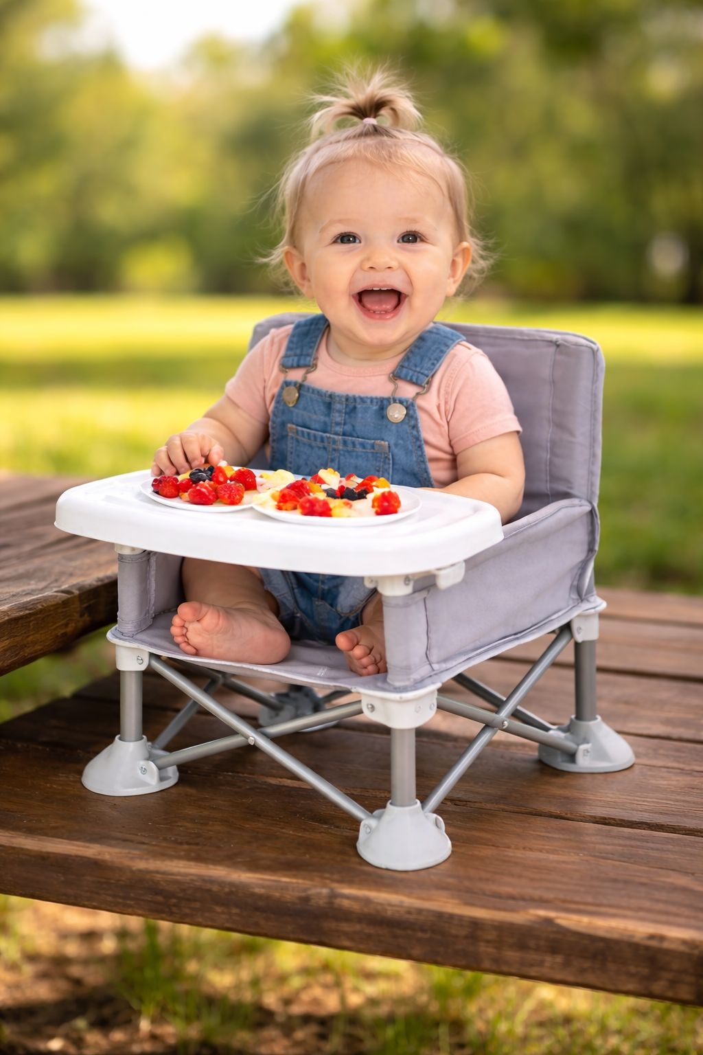 Asiento Portátil Plegable para Bebés y Niños – Comodidad Segura en Cualquier Lugar